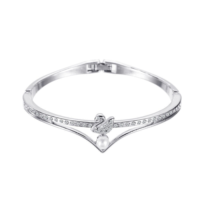Pulsera Cristal Geométrica Corazón al por mayor